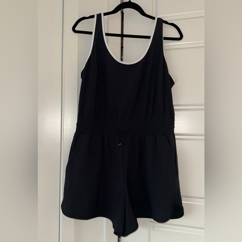 Abercrombie Black Sleeveless Romper